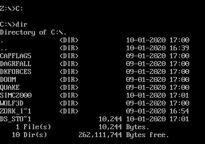 Dosbox Mount Directory Command Dir