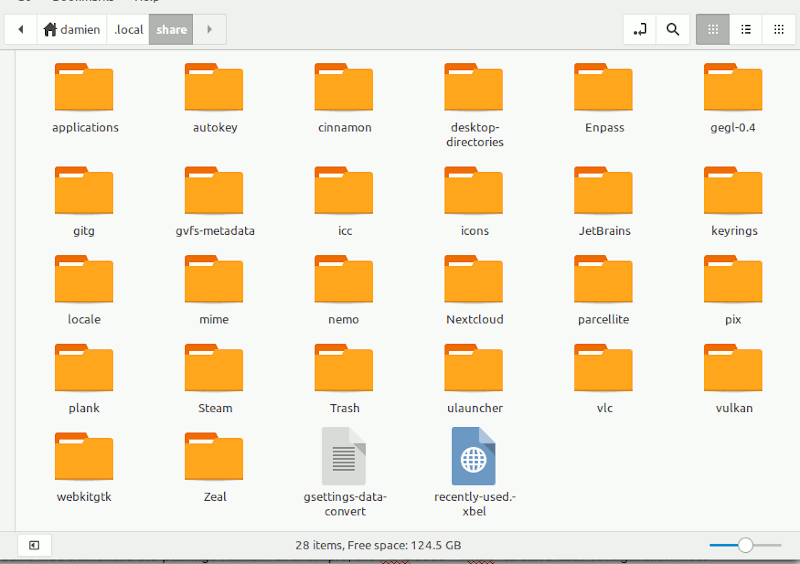 Linux Local Share Folders