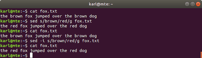 Linux Text Tools Sed