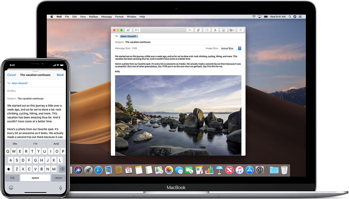 Macos Mojave Ios12 Continuity Handoff Hero