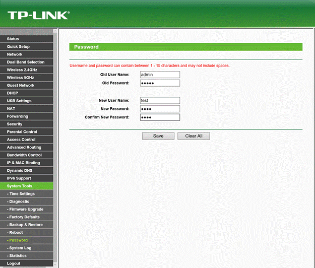 Router Setup Tplink Router Password