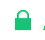 Security Padlock Safari Green