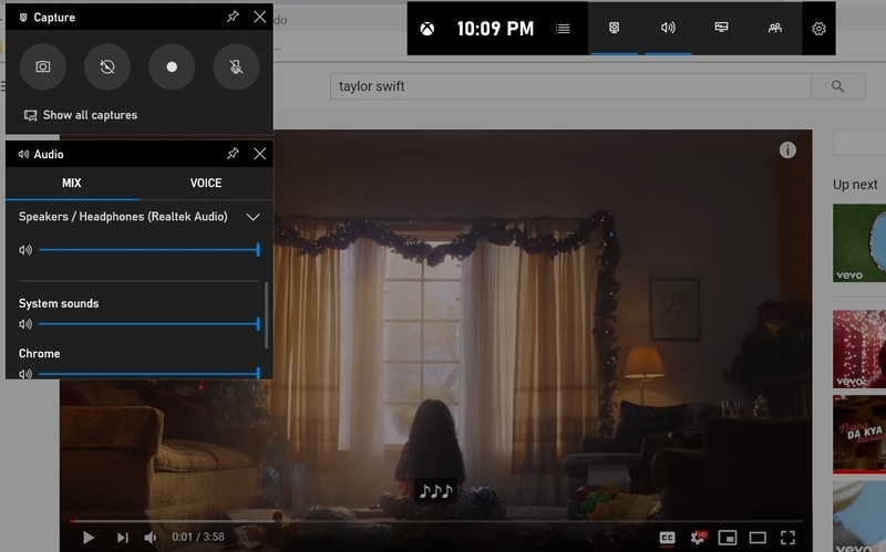 Windows Audio Recorder Game Bar