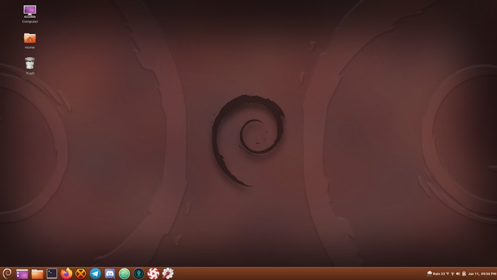 6 Customized Linux Desktops U Londoed Debian Flames