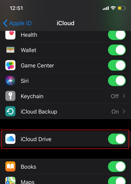 Backup Whatsapp Chats Ios Enable Icloud Drive