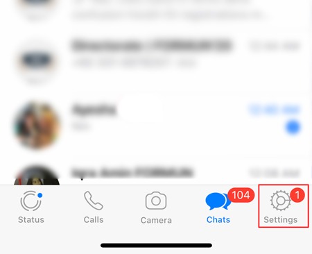 Backup Whatsapp Chats Ios Settings