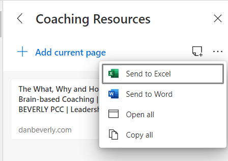 Edge Vs Chrome Collections Options