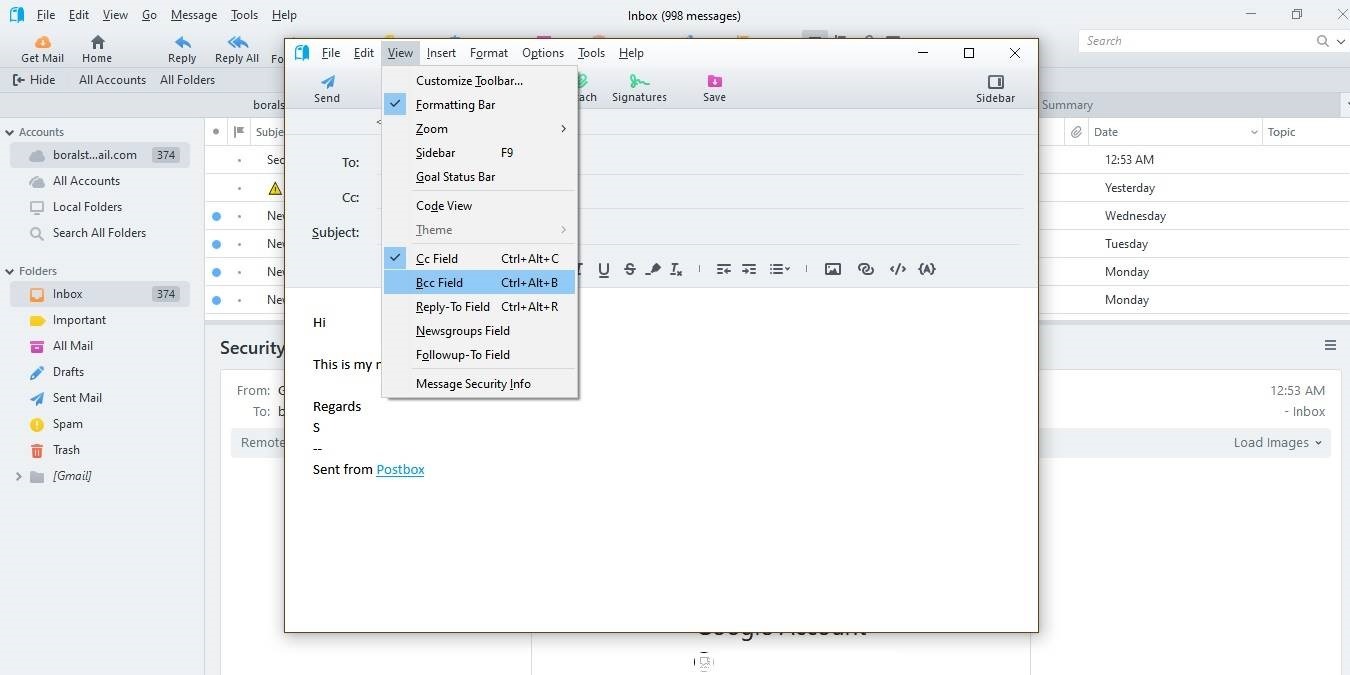 Manage Multiple Emails and Integrations with Postbox Email Client