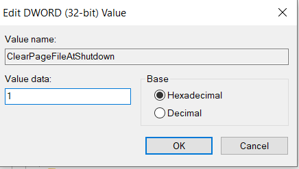 Free Ram Clear Page At Shutdown Free Ram Clear Page At Shutdown