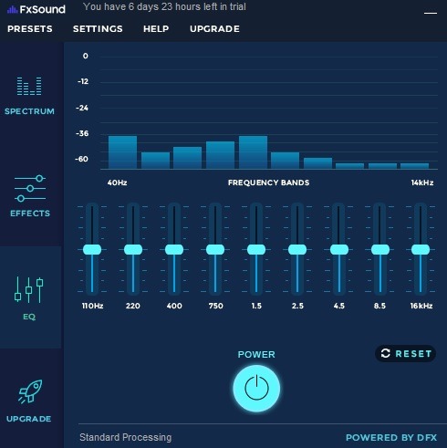 Fxsound Eq Levels