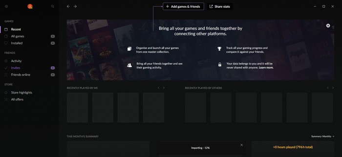 Gog Galaxy 2 Multiplatform Gaming First Contact