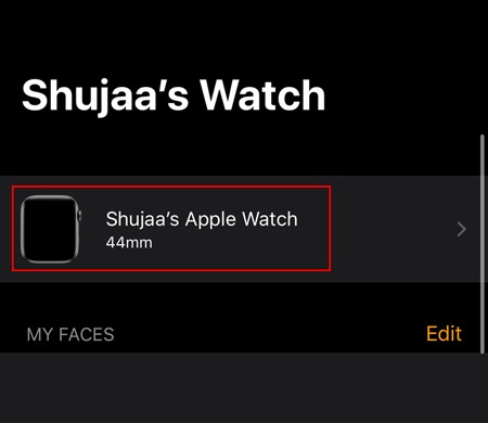 Locate Apple Watch Watch App
