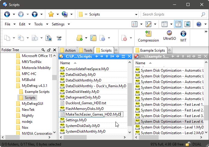 Mydefrag Your Way New Script