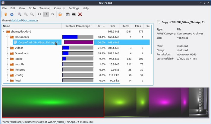 Qdirstat Reclaim Storage Different Views Qdirstat Reclaim Storage Different Views