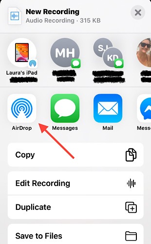 Voice Notes Iphone Airdrop