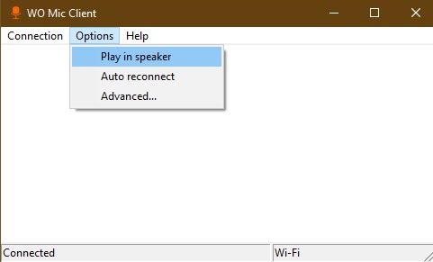 Wo Mic Client Playin Speaker