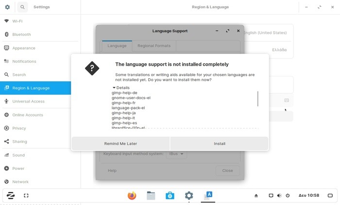 Zorin Os 15 Review Languages