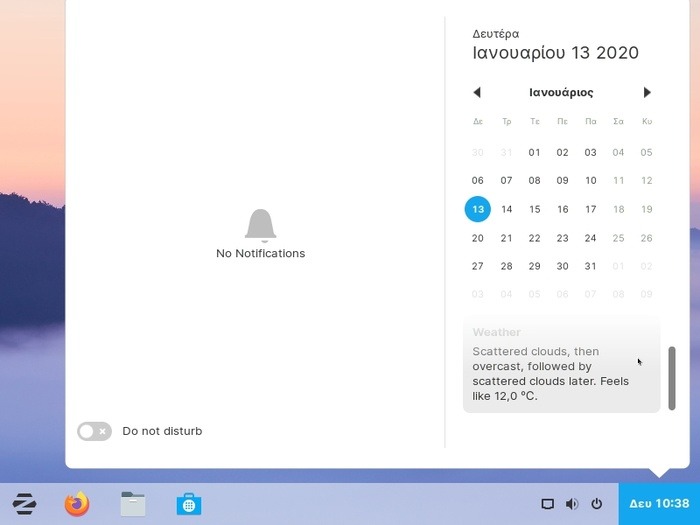 Zorin Os 15 Review Time Panel