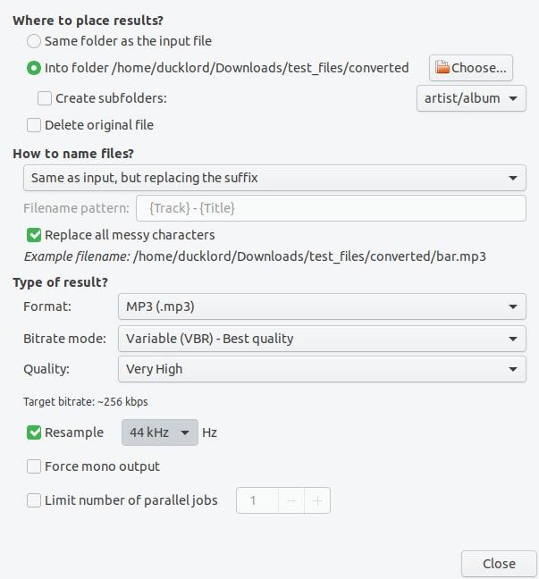 Convert Your Audio With Soundconverter Resampling