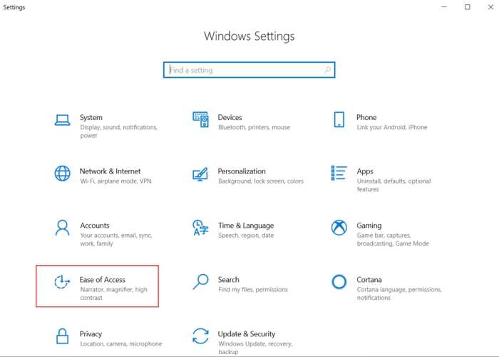 Disable Sticky Keys Settings Ease Of Access
