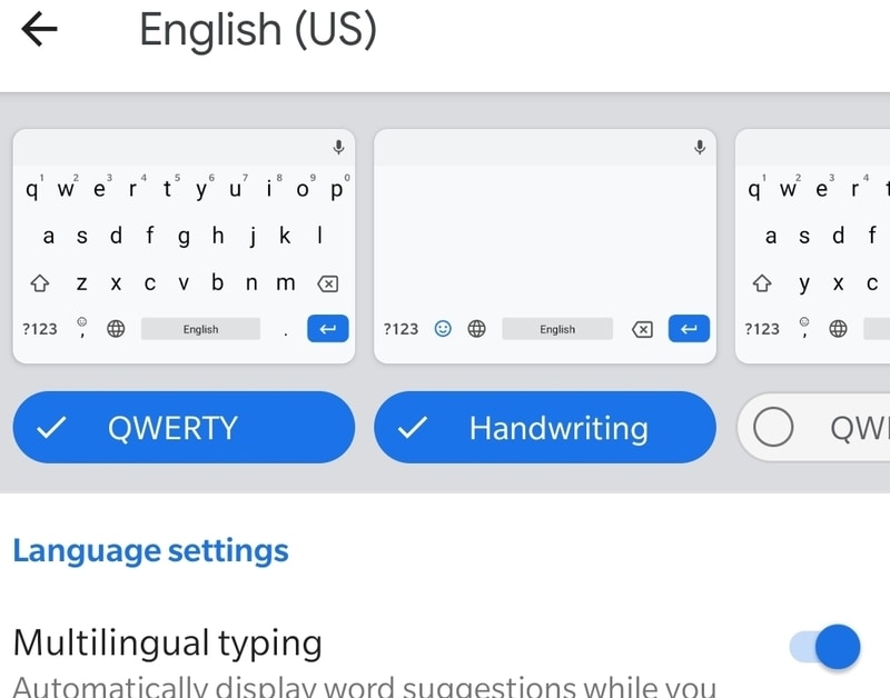 Gboard Keyboard Layout