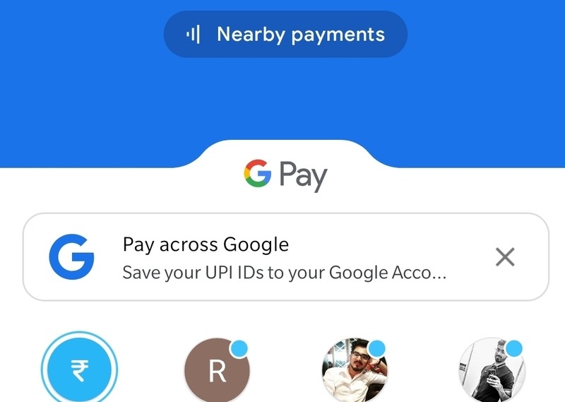 Google Pay Contacts