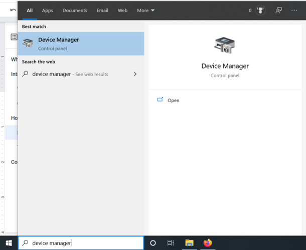 Graphics Card Identification Device Manager