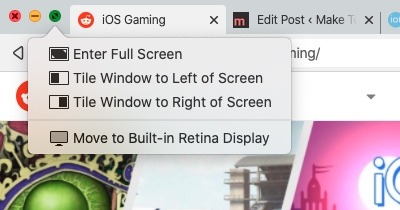 How To Snap Split Screen Macos Green Button