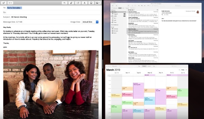 How To Snap Split Screen Macos Mojave Two