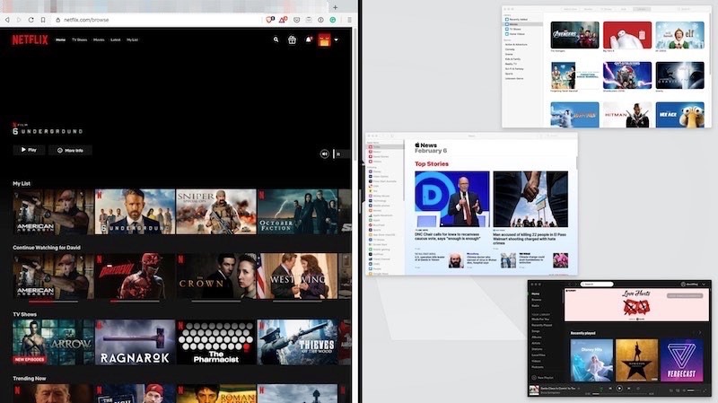 How To Snap Split Screen Macos Open Apps