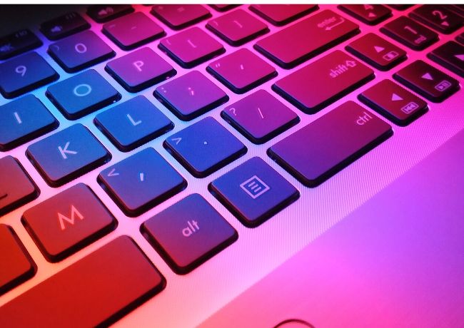 Improve Typing Speed Keyboard Colorful