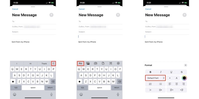 Install New Fonts Ios13 Mail App