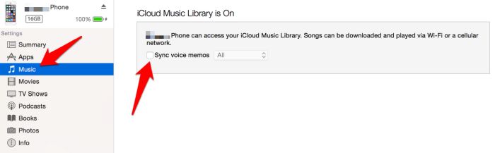 Transfer Voice Notes Iphone Voice Memos Itunes Music Sync Voice Memos