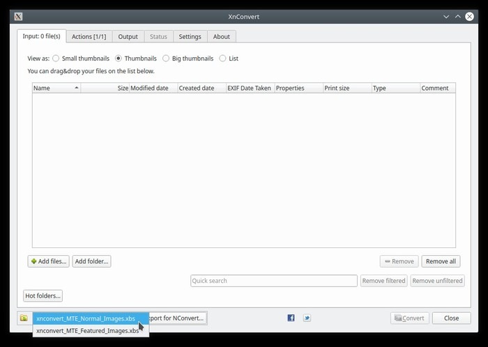 Xnconvert Batch Convert Choose Script