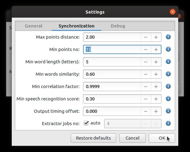 Autofix Subtitles With Subsync Down To 15