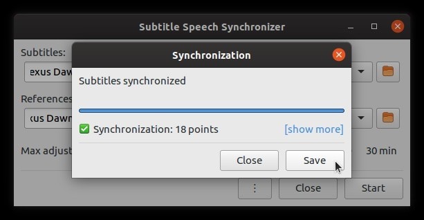 Autofix Subtitles With Subsync Great Success