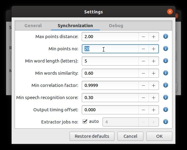 Autofix Subtitles With Subsync Min Points