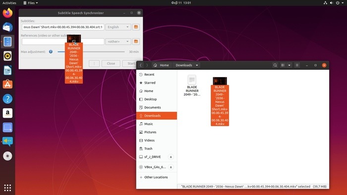 Autofix Subtitles With Subsync Reference File