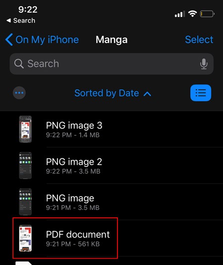 Full Page Screenshot Ios Pdf Document