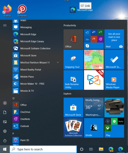 Microsoft Edge Collections Create Shortcut