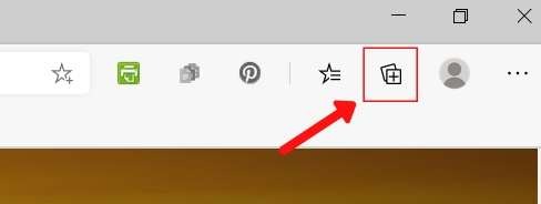 Microsoft Edge Collections Icon
