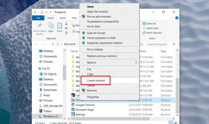 Pin Website Shortcuts Firefox Create Shortcut