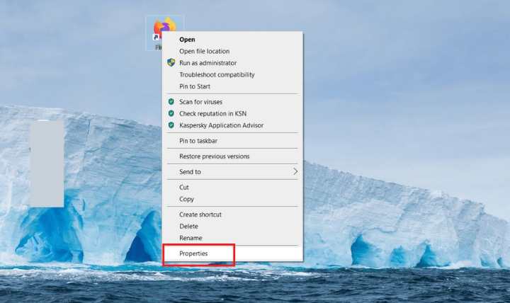 Pin Website Shortcuts Firefox Properties