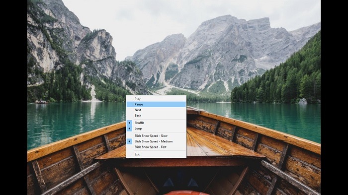 View Slideshow Windows 10 Photos App Rightclick Options