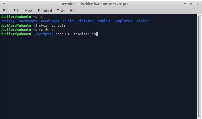 Bash Doc Templates Create Template Script