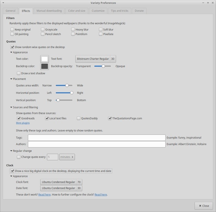 Best Linux Wallpaper Changers Variety Options Effects