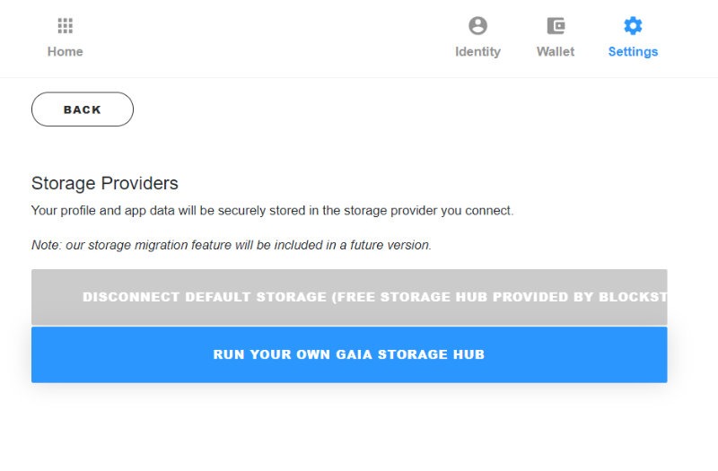 Blockstack Storage Providers