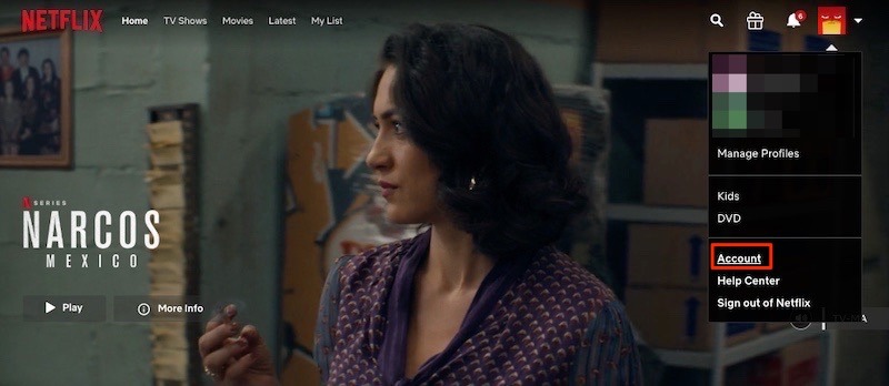 Disable Netflix Autoplay Preview Account