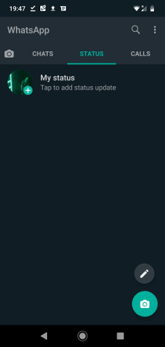 Enable Whatsapp Dark Mode