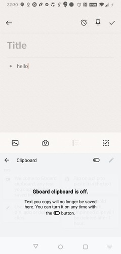 Gboard Clipboard Off